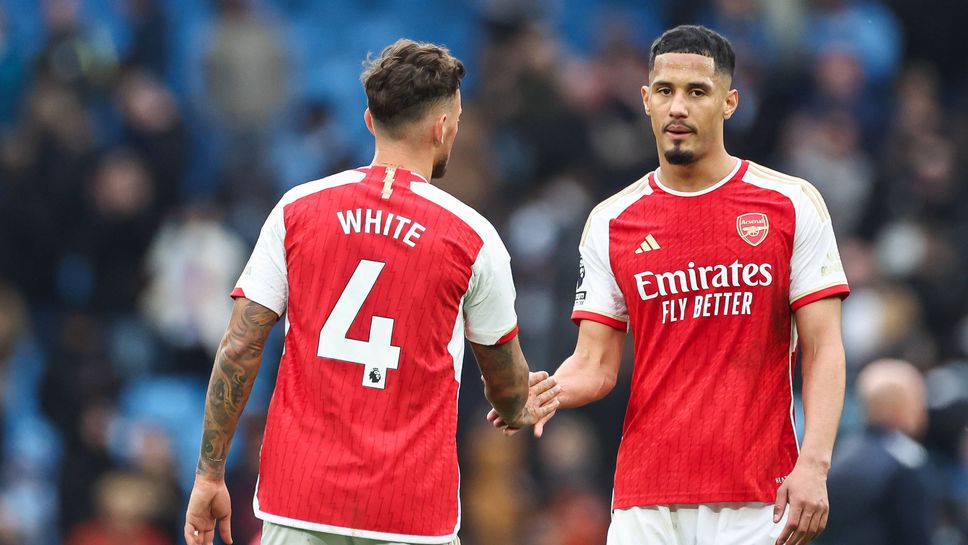 Арсенал стана едва четвъртият отбор, който записва две чисти мрежи в рамките на един сезон срещу тим на Гуардиола