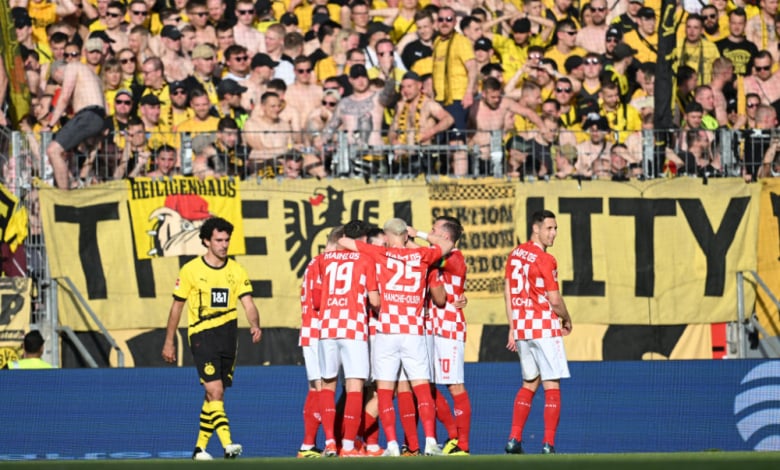Майнц отвя Дортмунд в битката си за спасение ВИДЕО