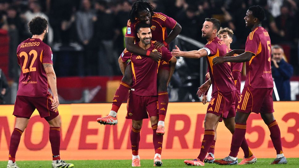 Рома отново се справи с Удинезе и задмина Милан и Наполи