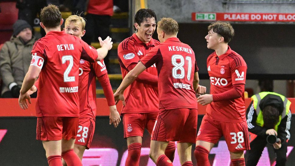 Митов и Абърдийн нанесоха първа загуба на лидера