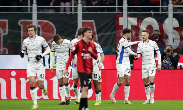 Аталанта изхвърли Милан на 1/4-финал за Купата ВИДЕО