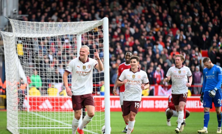 Ман Сити се измъчи в Нотингам, доближи Арсенал в битката за титлата ВИДЕО