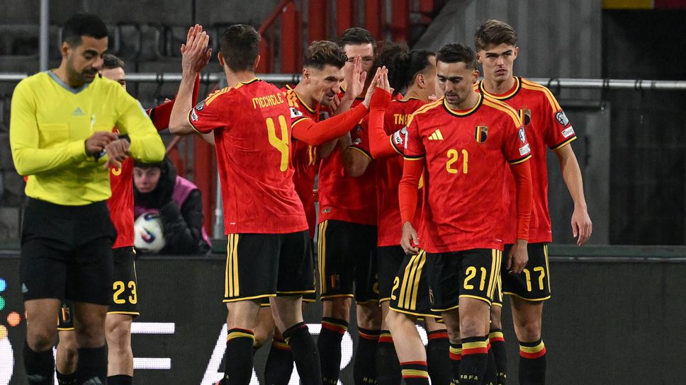 Белгия прегази Лихтенщайн и си осигури квота за Мондиал 2026