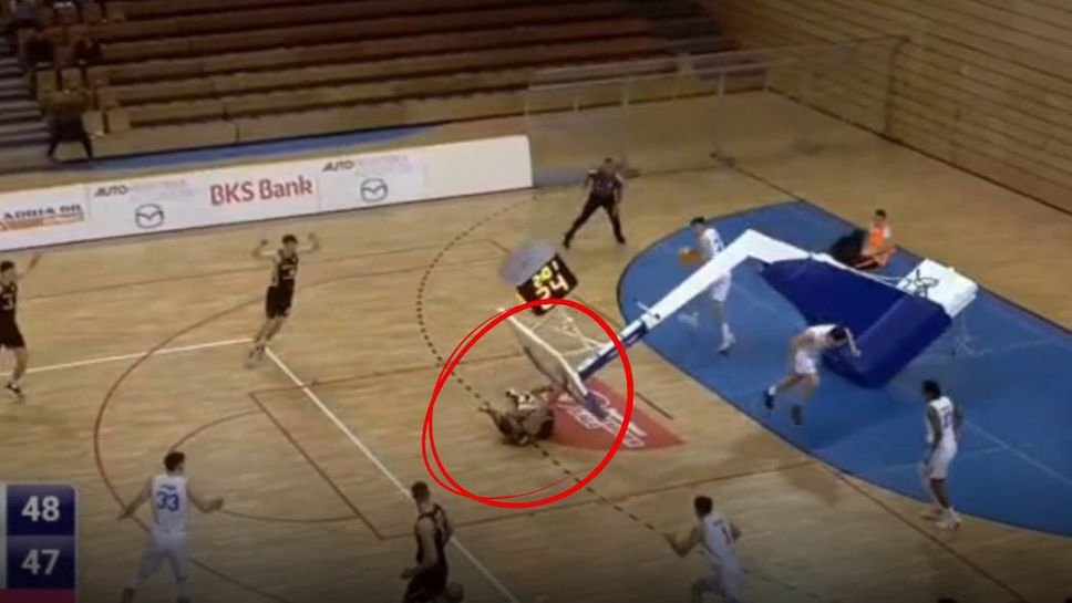 Бивш играч на Рилски спортист оцеля по чудо след ужасяващ инцидент на паркета