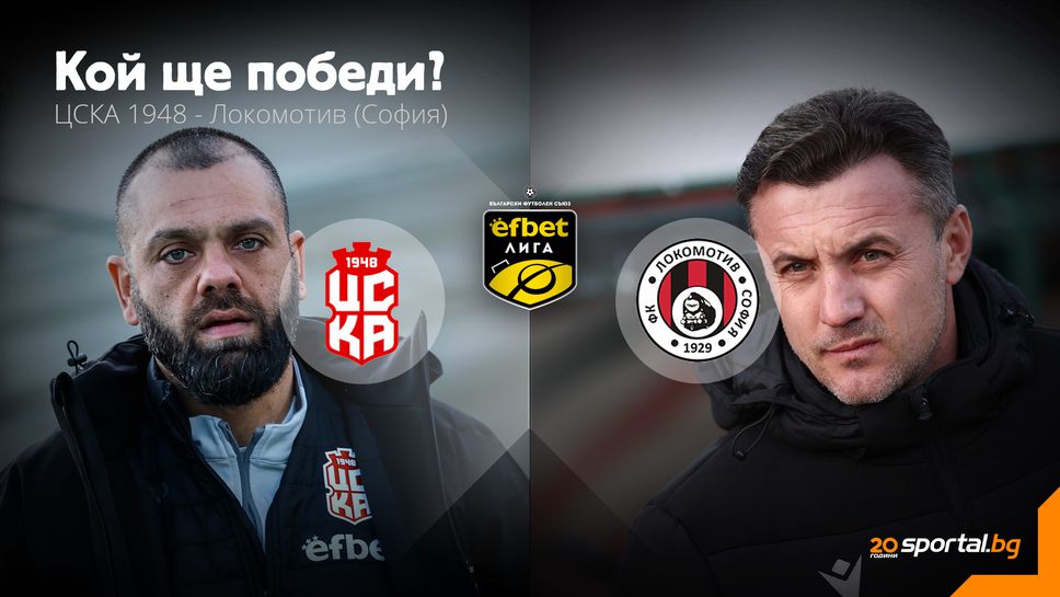 Здрав сблъсък между ЦСКА 1948 и Локомотив (Сф) в Бистрица