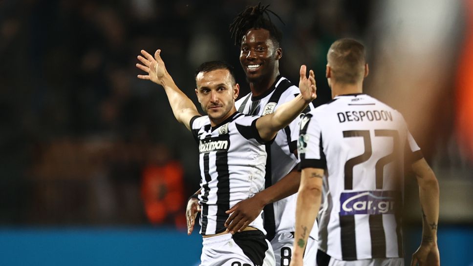 ПАОК спаси интригата в Гърция с късен обрат срещу АЕК