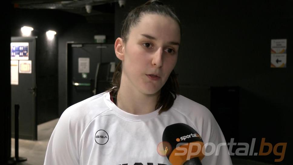 Деница Манолова пред Sportal.bg: за загубата от Португалия, контузията и мача с Ирландия