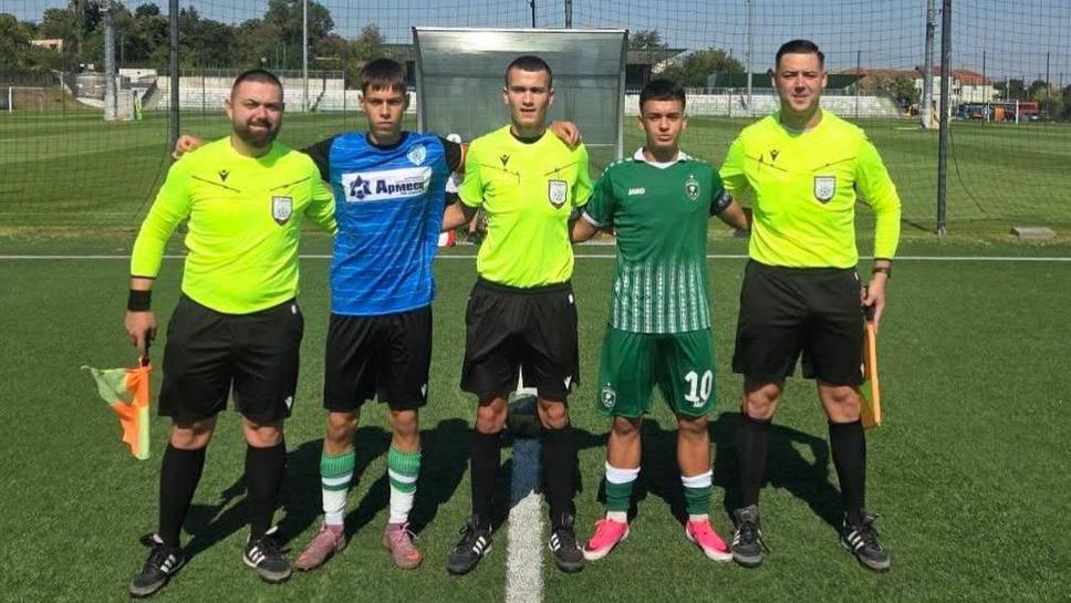 Лудогорец U17 стартира сезона с победа над Черно море