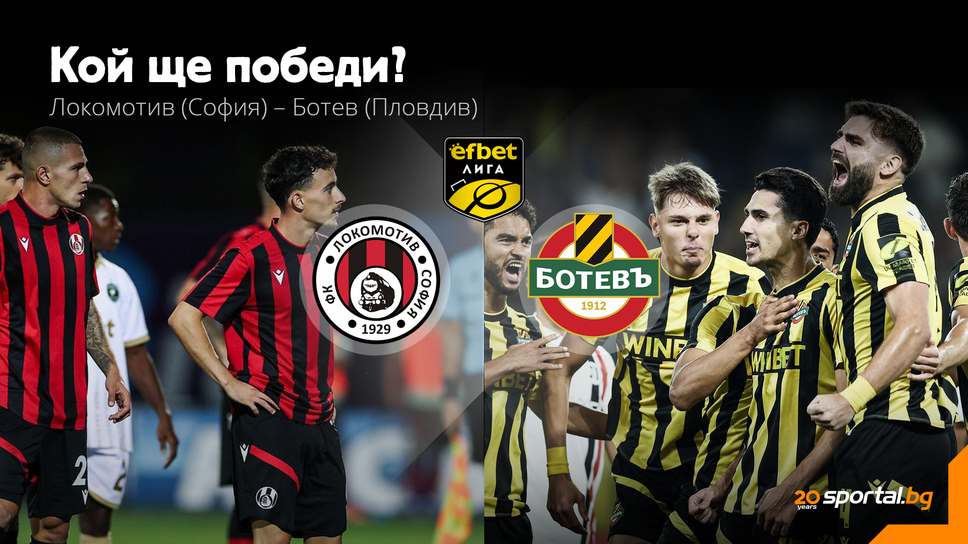 Локомотив (Сф) 0:0 Ботев (Пд), първи мач за домакините след раздялата с Любо Пенев