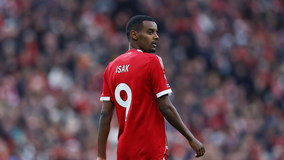 Александър Исак записа антирекорд за Ливърпул