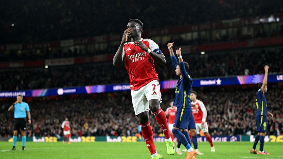 Сака в Арсенал за още поне пет години