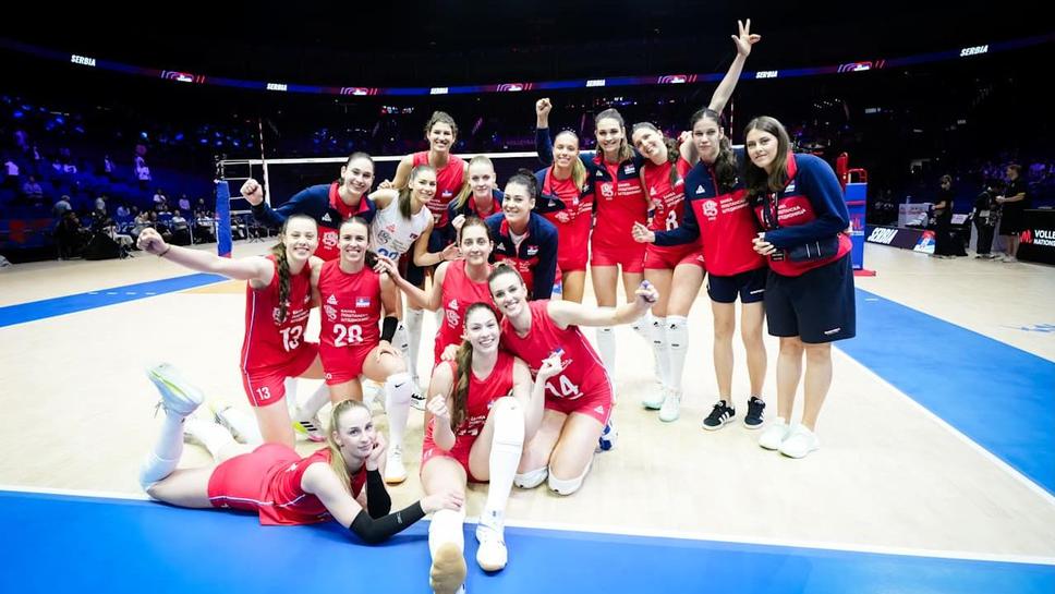 Сърбия отнесе Тайланд във VNL