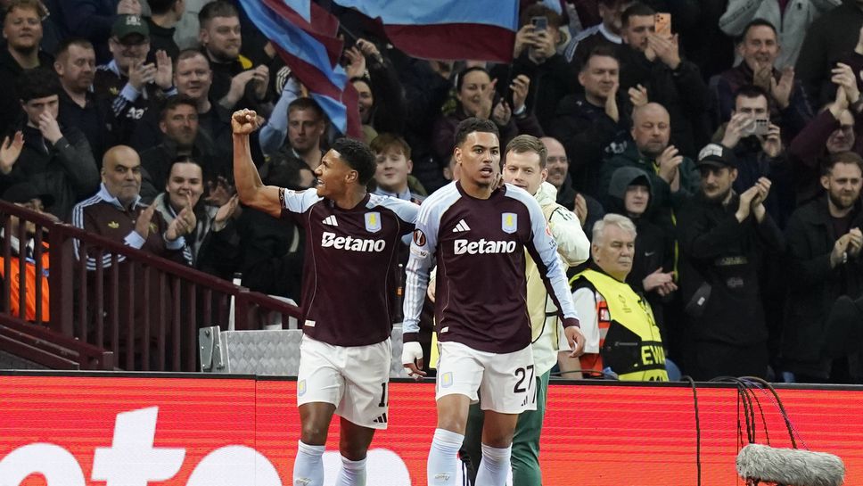 Велик Астън Вила разпиля Болоня и за втори път в рамките на три години е на полуфинал в Европа