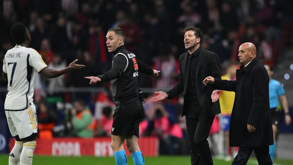 Вижте как Симеоне напсува Винисиус Жуниор