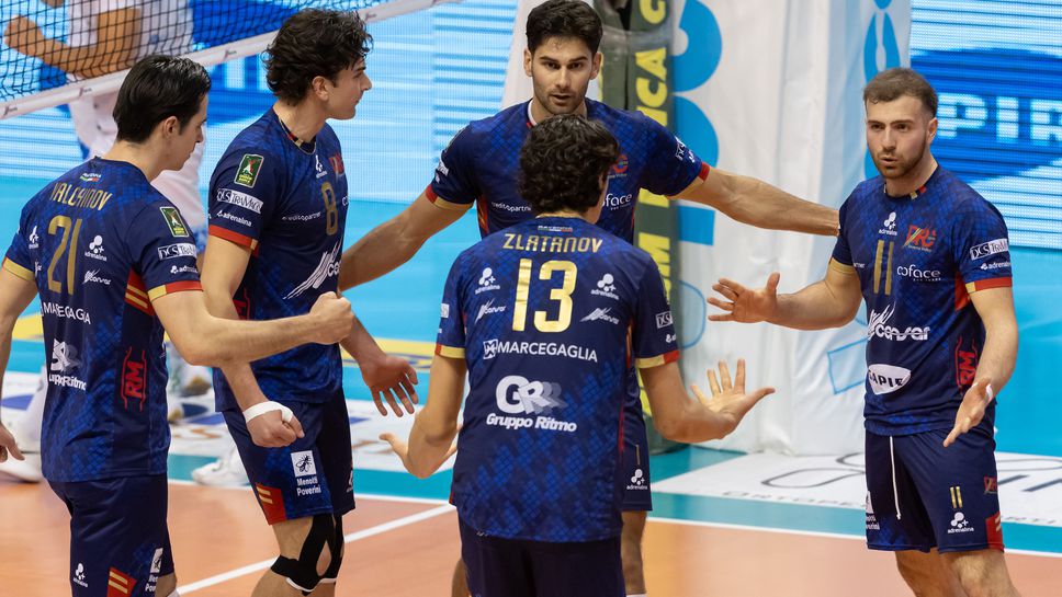 Отлични Християн Димитров и Самуил Вълчинов, Равена приключи редовния сезон в Серия А2 със загуба