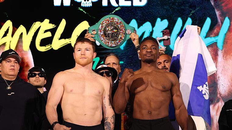 Канело и Мбили в категорията преди сблъсъка за титлата на WBC
