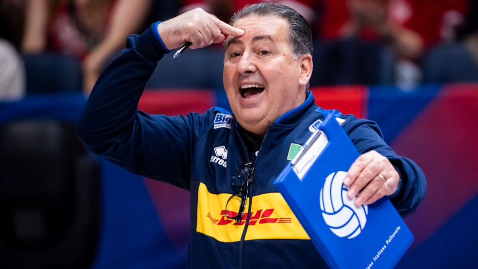 Фефе Де Джорджи: Няма да разчитам на Микиелето и Джанели в първата част на VNL