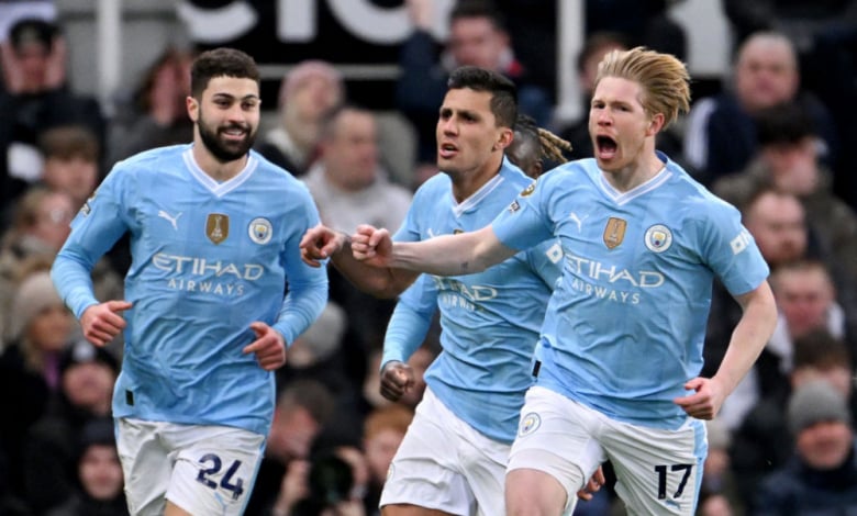 Де Бройне вдъхнови Ман Сити за късен обрат в Нюкасъл ВИДЕО