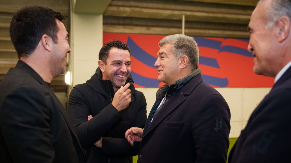 С Чави начело ще продължим да печелим трофеи, убеден е Лапорта