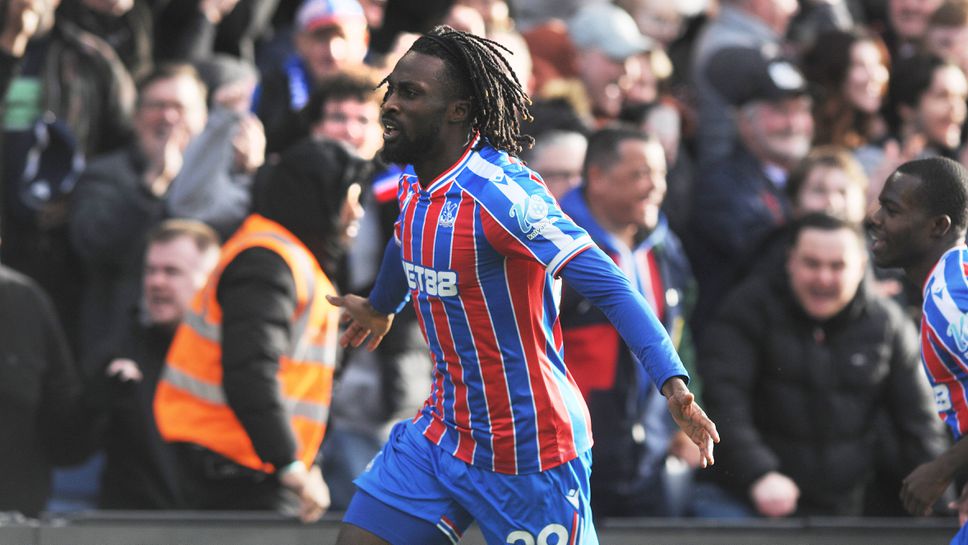 Късен гол срещу 10 от Уувърхамптън даде живец на Кристъл Палас