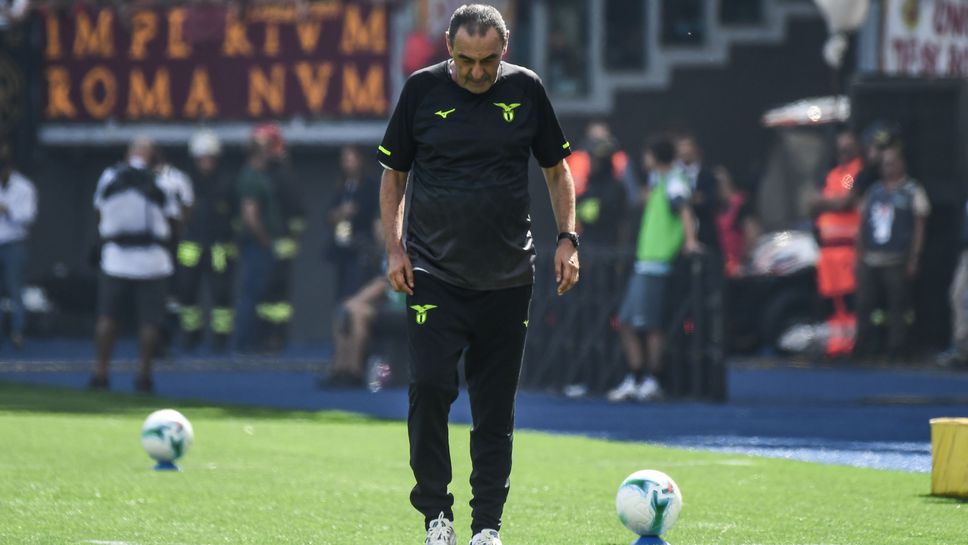 Лацио остана само с един наличен халф