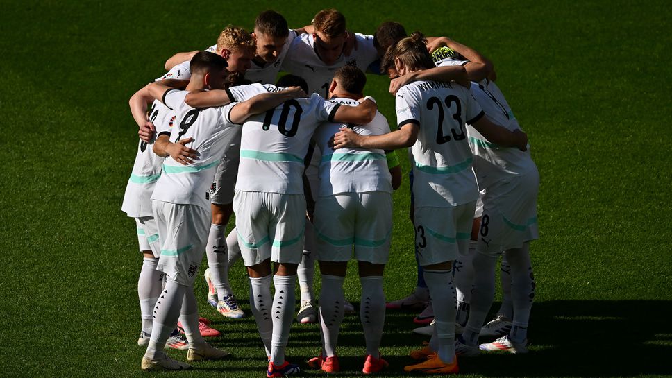 Четирима австрийски защитници не тренираха с основната група