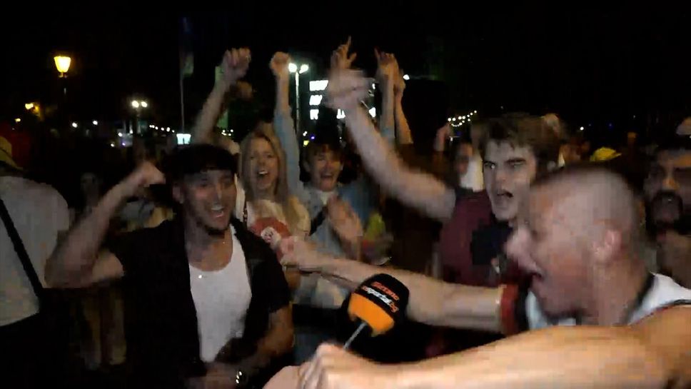 Германски фенове куфяха пред камерата на Sportal.bg