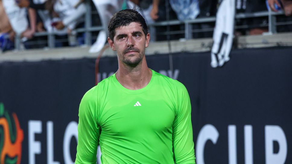 Куртоа напусна тренировката на Реал със сълзи на очи