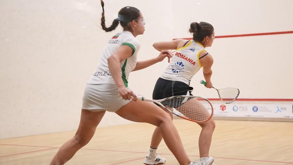 Злато за Сиана Жилева и женския ни отбор на Балканското по скуош