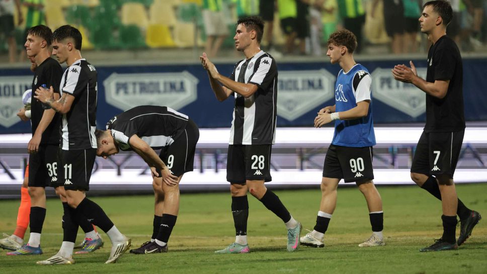 Карабельов и Партизан катастрофираха болезнено