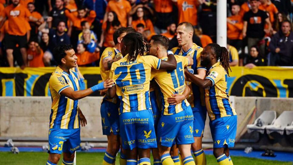 АПОЕЛ остава лидер в Кипър, Георги Костадинов с нов силен мач