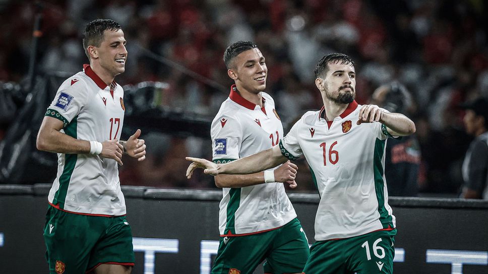 Марин Петков изравни Валери Божинов по голове за България