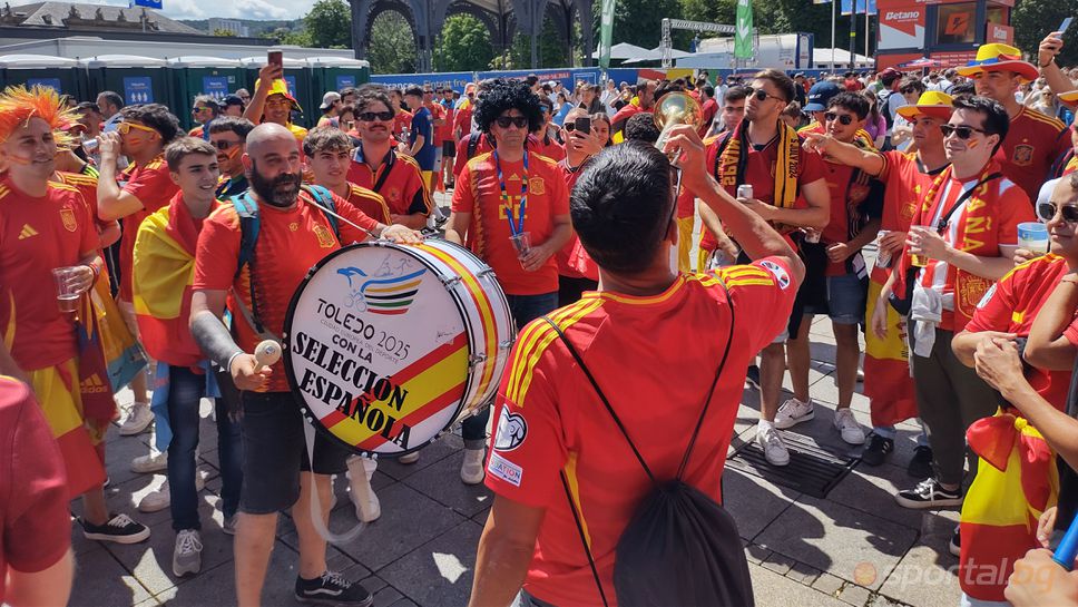 Тъпан, тромби и "Аз съм испанец" кънтят в Щутгарт