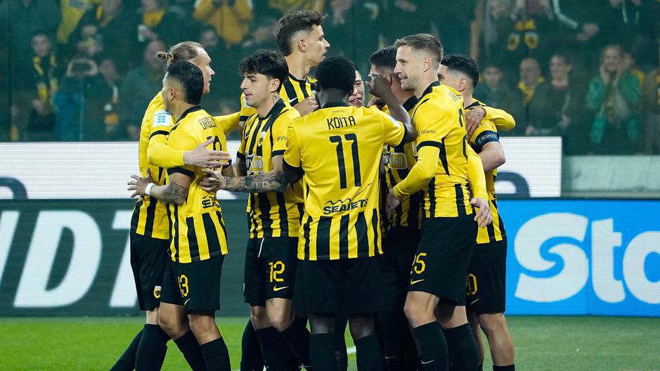 АЕК се изкачи на върха в Гърция, Мартин Георгиев не игра, но Алекс Петков си вкара автогол