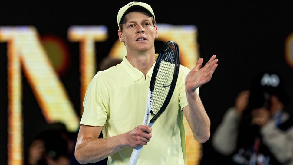 На живо: Яник Синер се протяга към нов финал на Australian Open