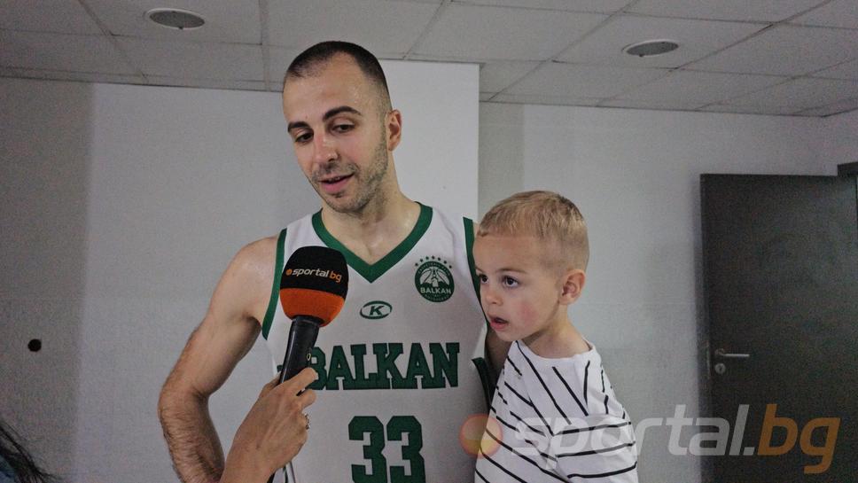 Николай Грозев пред Sportal.bg: Ако спечелим титлата, със сигурност отивам да гледам Везенков за финалите
