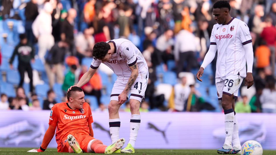 Болоня отново загуби титулярния си вратар за около два месеца