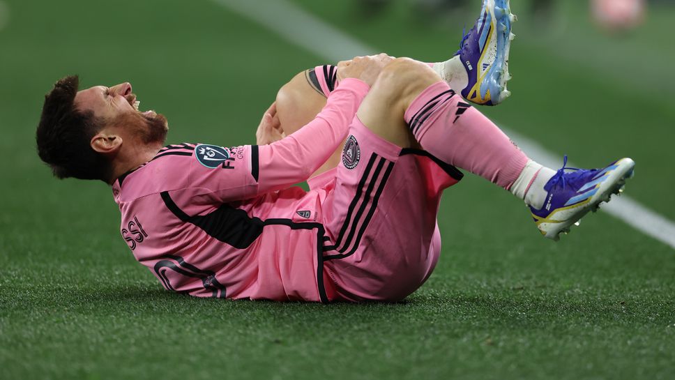 Едва не счупиха крака на Лео Меси