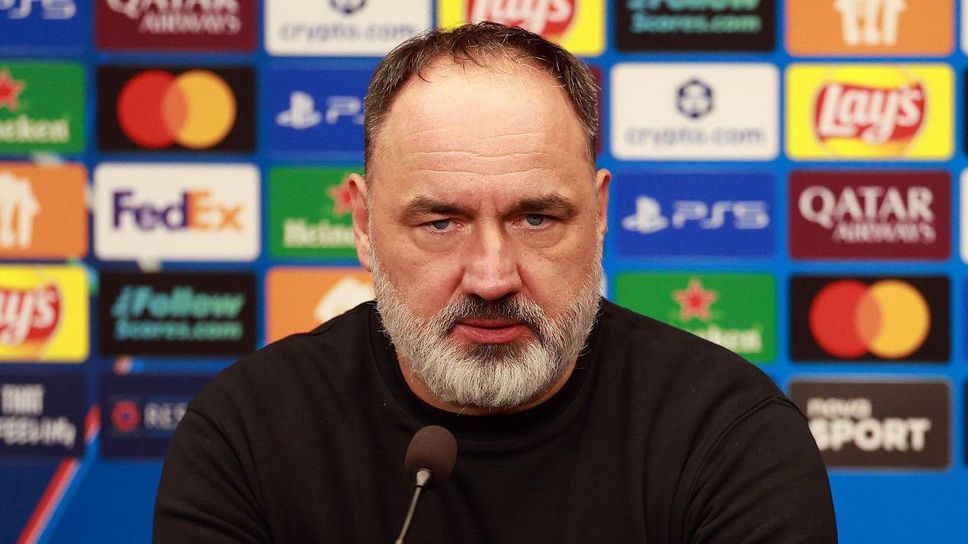 Треньорът на Славия (Прага): До почивката бяхме равностойни