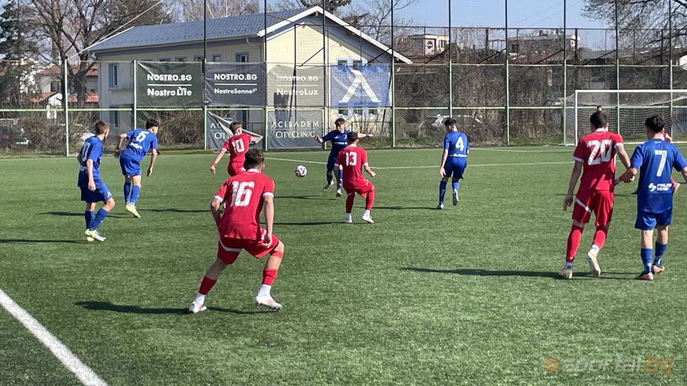 ЦСКА смачка Левски в дербито при 15-годишните