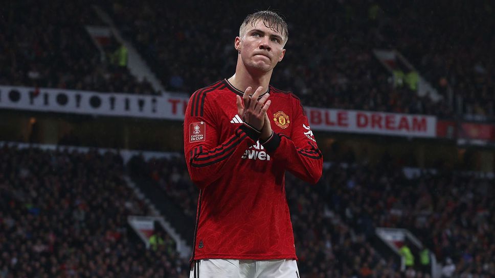 Хойлунд се подразни от фалшива новина