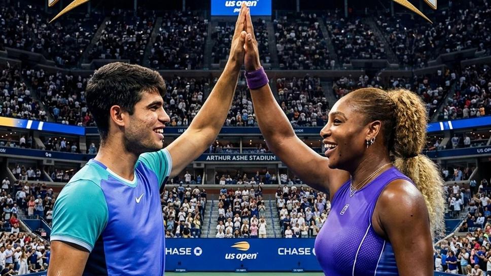 Звезден тандем в Ню Йорк: Серина Уилямс и Карлос Алкарас заедно на US Open