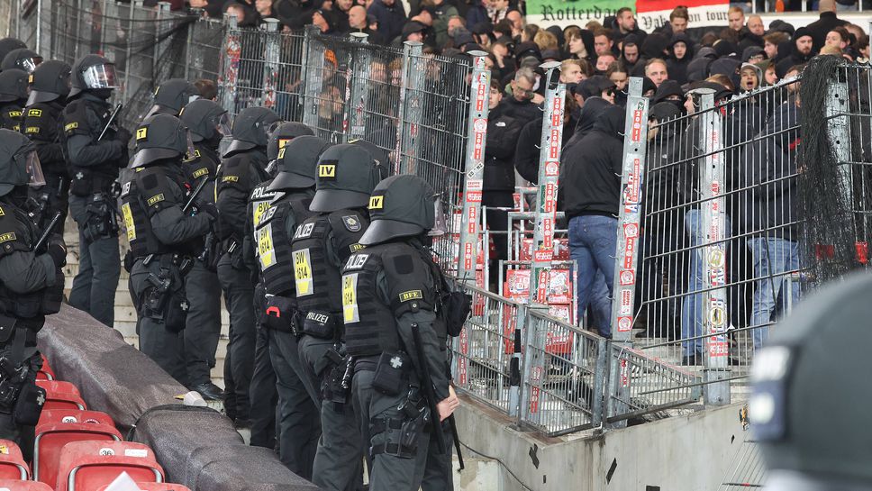 Ултраси на Фейенорд създадоха проблеми в Щутгарт