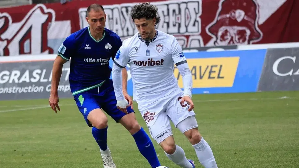 Малшанс за Алекс Петков в мача с АЕЛ (Лариса)