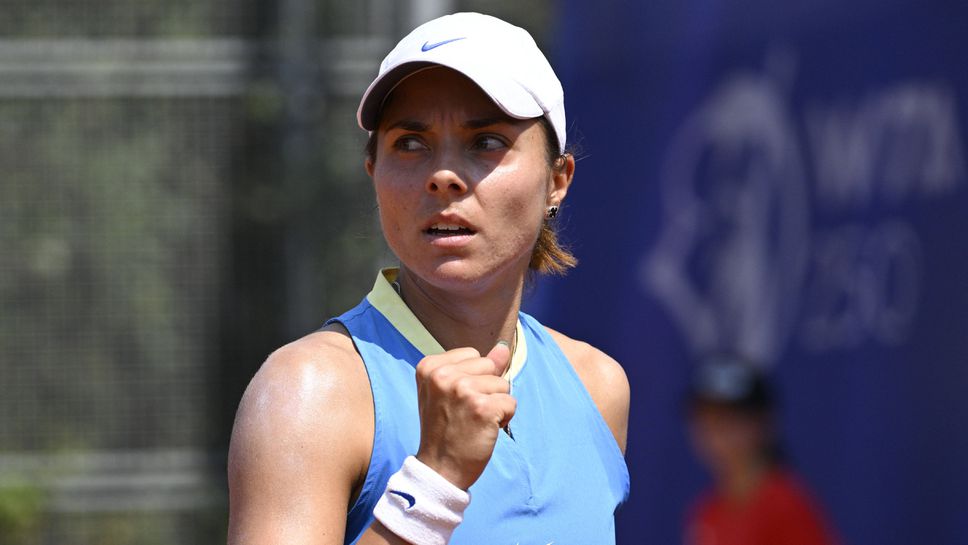 Виктория Томова се класира убедително за четвъртфиналите на WTA 250 в Хамбург