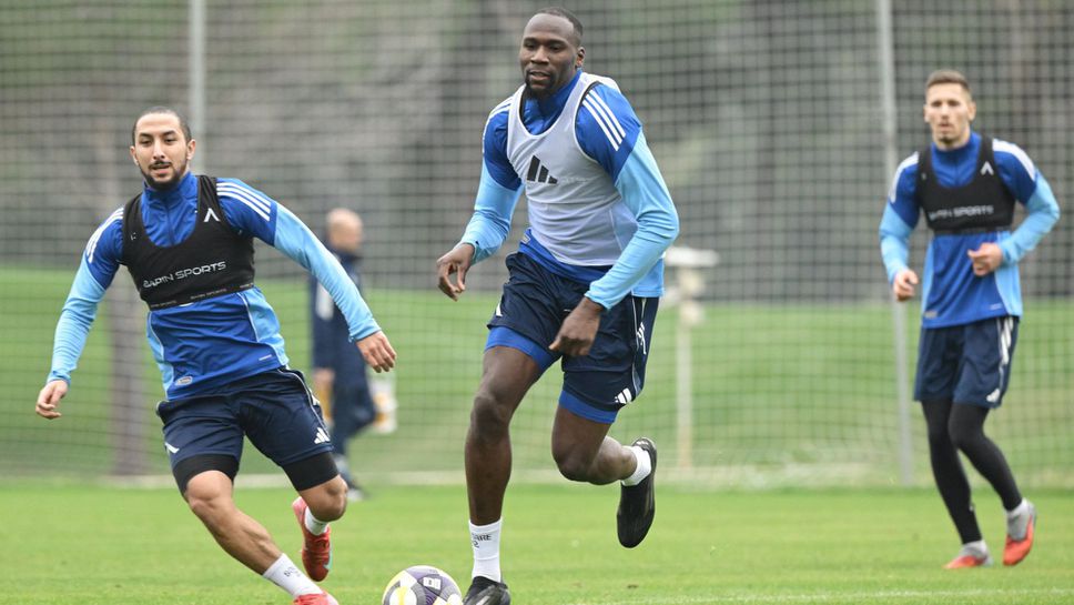 Сангаре отново не тренира с основната група на Левски