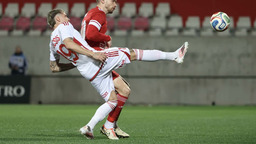 Тонислав Йорданов не получи шанс при равенство на Кишварда