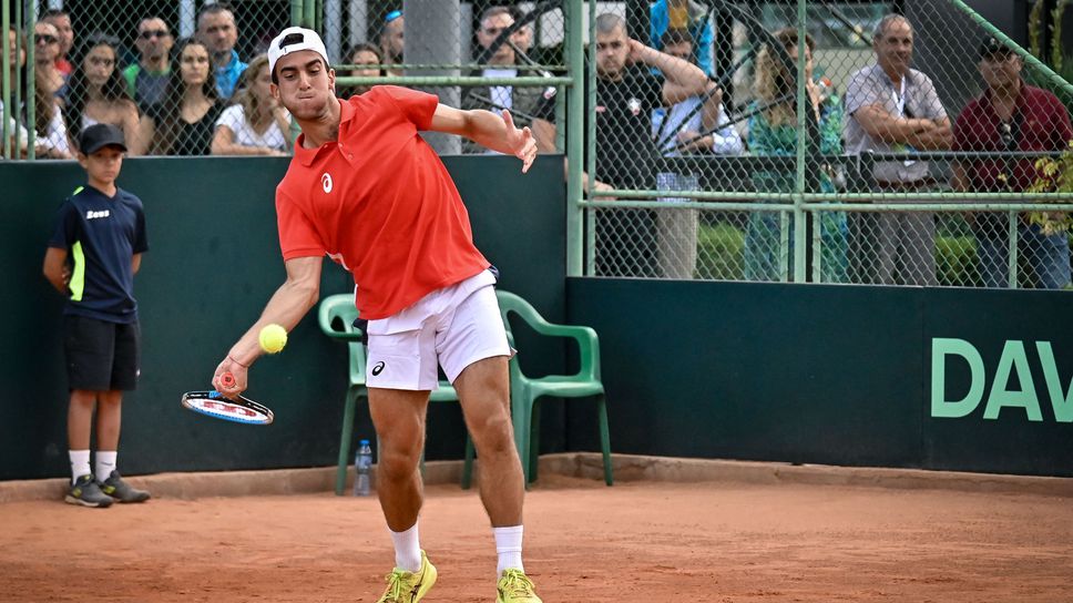 Янаки Милев на 1/4-финал на двойки в Италия