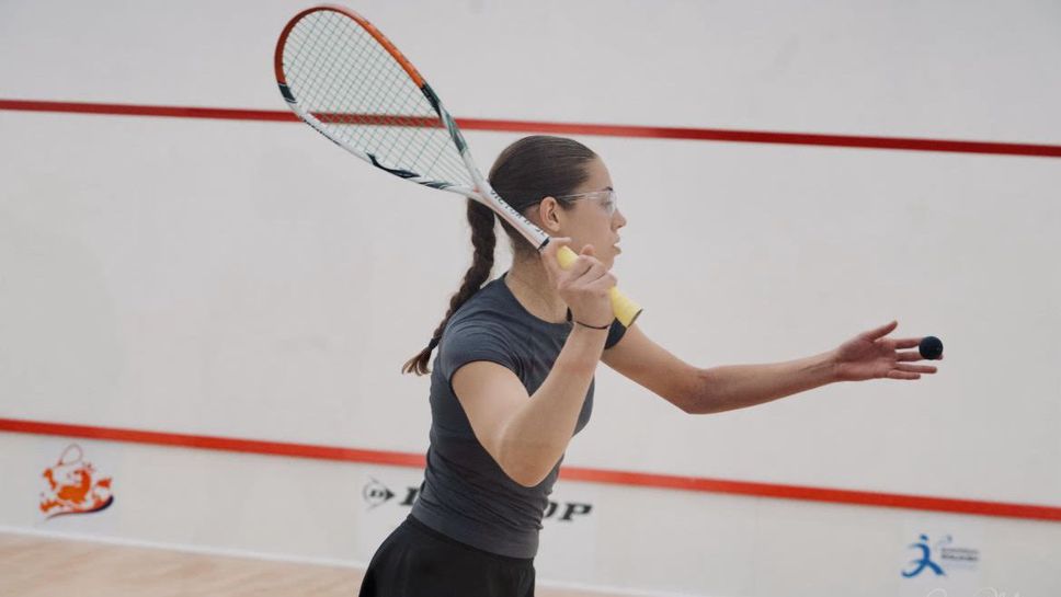 Исторически успех за българския скуош! Сиана Жилева с първа титла от PSA турнир