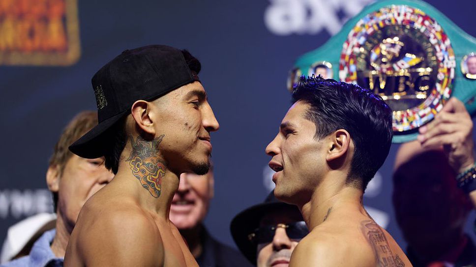 Напрежение между Раян Гарсия и Марио Бариос преди битката им